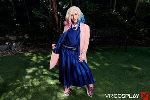 Emma Rosie in Wednesday Werewolf Enid A XXX Parody at VR Cosplay X