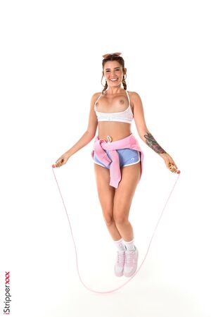 Agatha Vega in Glory Of The Arena at IStripper