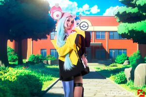 Molly Little in Pokemon Violet A XXX Parody at VR Cosplay X