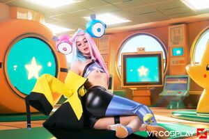 Molly Little in Pokemon Violet A XXX Parody at VR Cosplay X