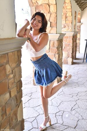 Hazel Heart in A Cute Brunette at FTV Girls