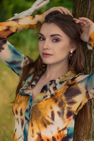 Monika May in Back Country at MetArt