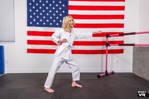 Emma Rosie in Blackbelt Butt Fucking at WankzVR