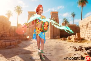 Daisy Fuentes in Hyrule Warriors: Age Of Calamity A XXX Parody at VR Cosplay X