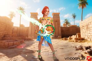 Daisy Fuentes in Hyrule Warriors: Age Of Calamity A XXX Parody at VR Cosplay X