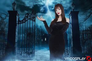Lexi Luna in Morticia Addams A XXX Parody at VR Cosplay X
