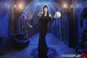 Lexi Luna in Morticia Addams A XXX Parody at VR Cosplay X