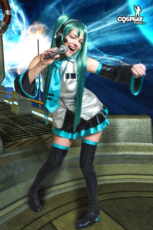 Cirmy in Miku at Cosplay Erotica