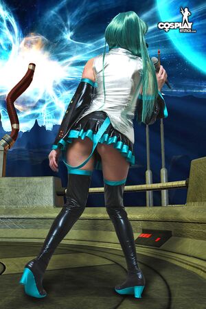 Cirmy in Miku at Cosplay Erotica