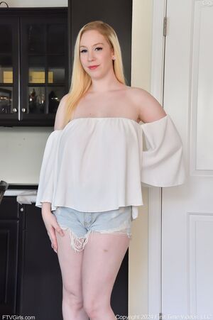 Gigi Sweets in Yellow And White at FTV Girls