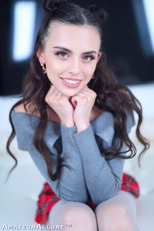 Angel Windell in Cute English Tutor Explores Her Wild Side at Amateur Allure