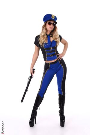 Dee Vine in Dolz Series Special Edition SWAT This at IStripper