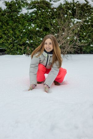 Afina Ray in Snow Day at MetArt
