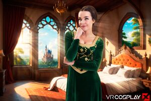 Rissa May in Shrek Princess Fiona A XXX Parody at VR Cosplay X