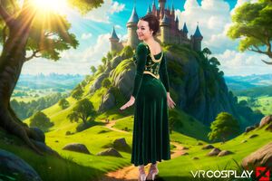 Rissa May in Shrek Princess Fiona A XXX Parody at VR Cosplay X