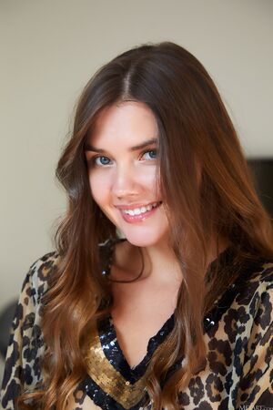 Georgia in Oriental Rug at MetArt