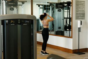 Rosaline Imaz in Girl From Gym 1 at Zishy