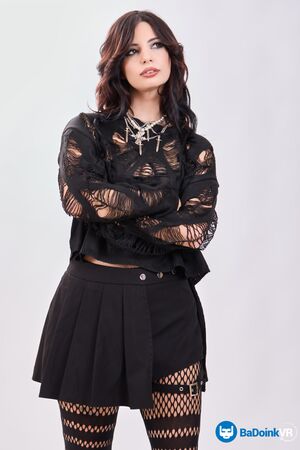 Asteria Jade in Big Titty Goth Girlfriend at BaDoinkVR