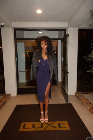 Asia Amour in On A Dinner Date at Zishy