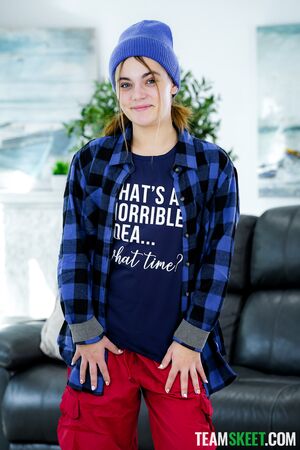 Juniper Ren in You Can Be a Tomboy, Just Suck Your Stepdad's Cock First at Tomboyz