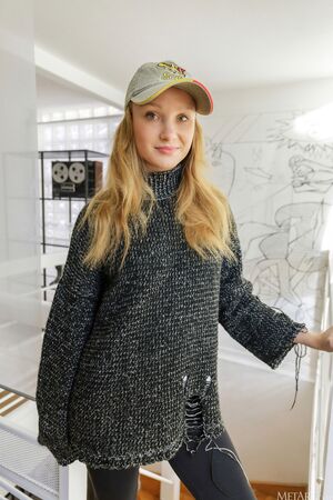 Dana Red in Naturally Radiant at MetArt