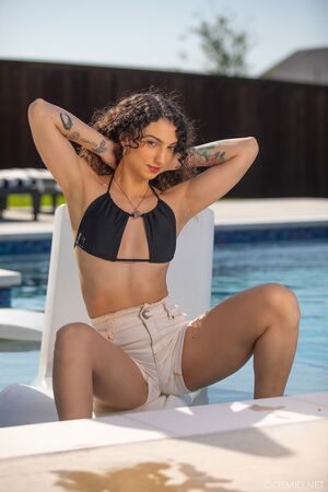 Izzy Watts in Drips By The Pool at Cosmid