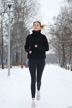 Sofi Levchenko in Run Wash Club 1 at Zishy