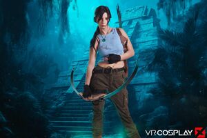 Asteria Jade in Shadow Of The Tomb A XXX Parody at VR Cosplay X