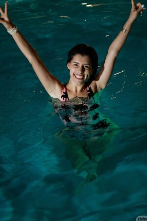 Kate Maze in Latin Dim Sum at Zishy