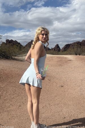 Crystal Waters in Spread In The Desert at FTV Girls