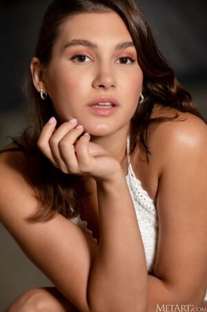 Ellie Luna in Fringe By The Fire at MetArt