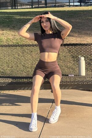 Angel in Sporty Big Ten Play at FTV Girls