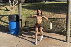 Angel in Sporty Big Ten Play at FTV Girls