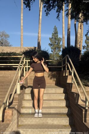 Angel in Sporty Big Ten Play at FTV Girls