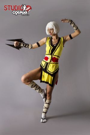 Lana Preparing For Inferno Cosplay Erotica