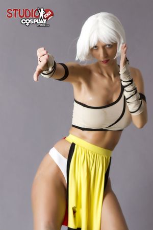 Lana Preparing For Inferno Cosplay Erotica