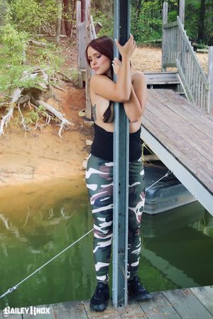 Bailey Knox Dock Flashing Nude Pictures