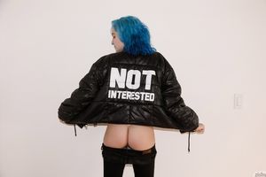 Skye Blue Blue Haired Flasher Zishy