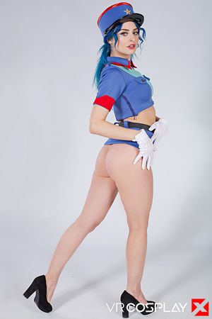 Jewelz Blu Pokemon Officer Jennifer VR Cosplay X