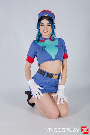Jewelz Blu Pokemon Officer Jennifer VR Cosplay X