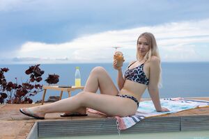 Cherry Blossom in Fruit Cocktail at MetArt