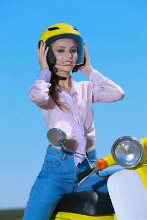 Elle Tan in Coastal Crush at MetArt