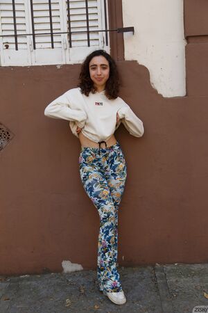 Emma Velazquez in Gives Us Flowers at Zishy