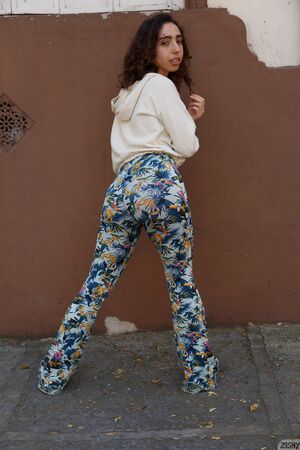 Emma Velazquez in Gives Us Flowers at Zishy