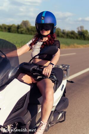 Jeny Smith in My City Bike