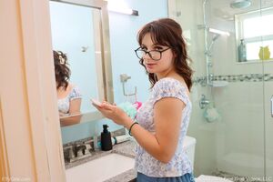 Evie Christian in Bathroom Rdy at FTV Girls