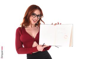 Norah Juliette in The New Assistant at IStripper