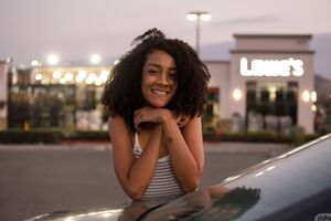 Georgia Ames in Pizza Night at Zishy