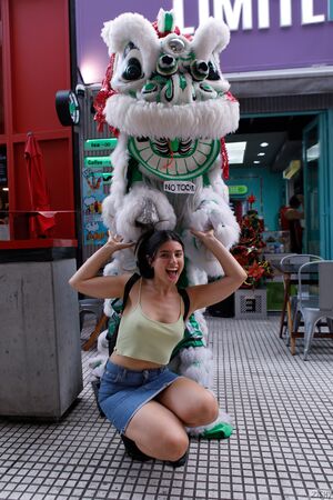 Franny Lagos in Intro To Summer at Zishy