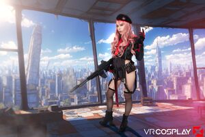 Venus Vixen in Goddess of Victory: Nikke Rapi A XXX Parody at VR Cosplay X